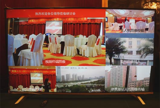 人防系統多種終端設備的音視頻聯動