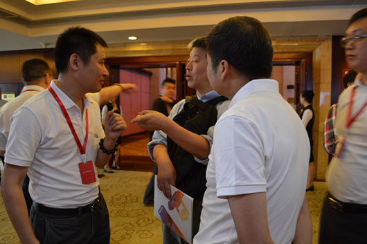 捷視飛通蔣延春先生現場與嘉賓交流