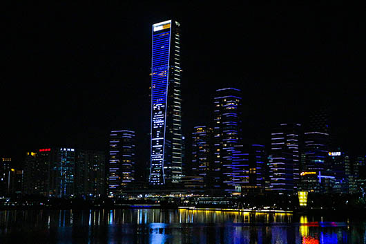 深圳人才公園夜景