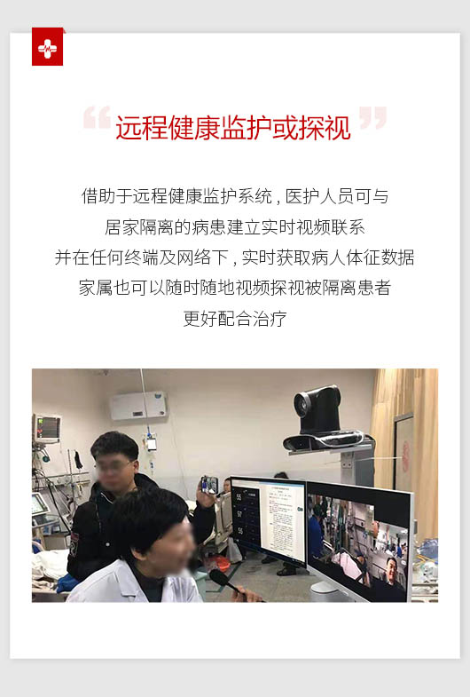 遠程健康監護或探視